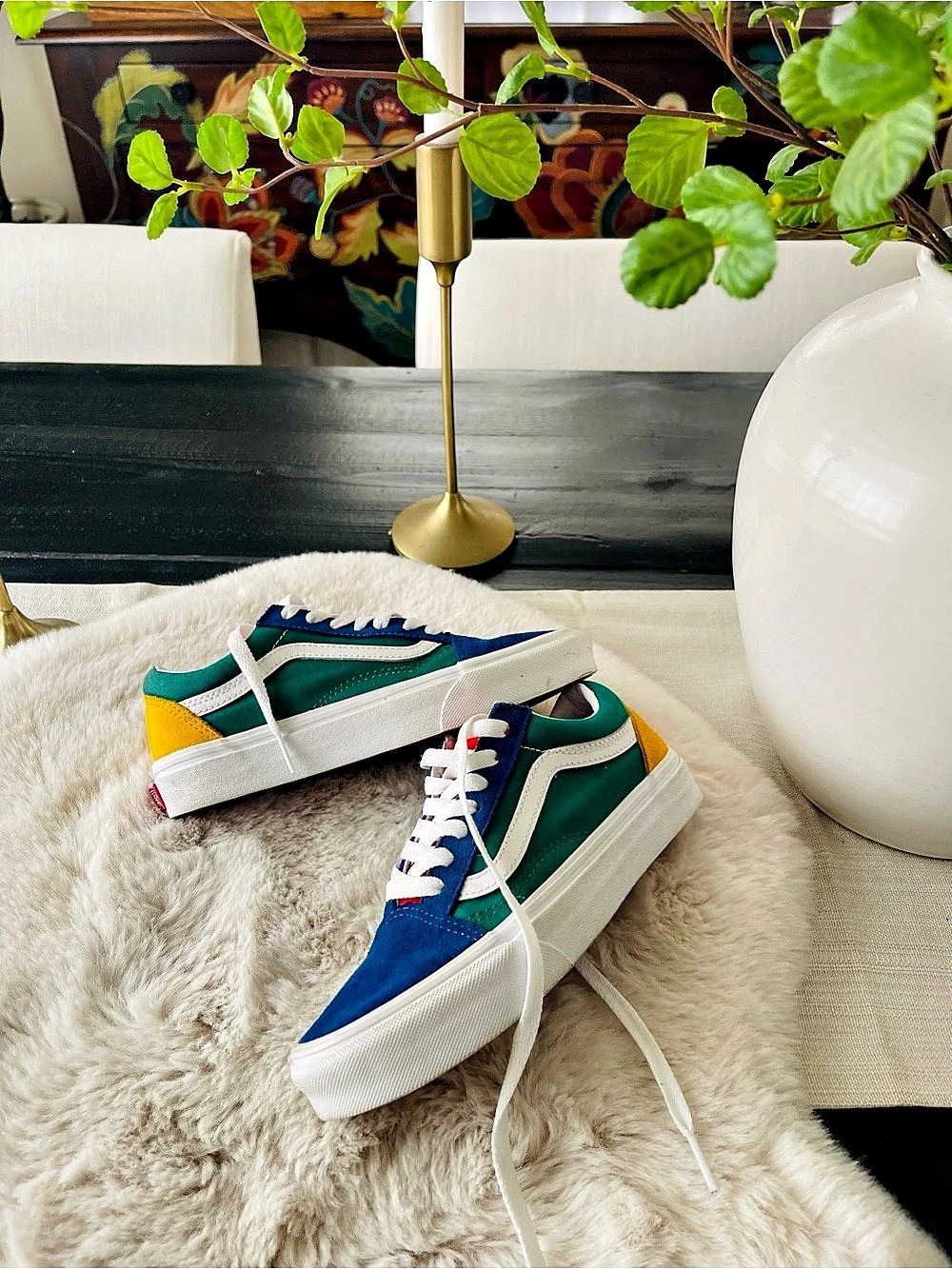 Vans Old Skool Yacht Club Color Block Sneakers US 3.5 youth